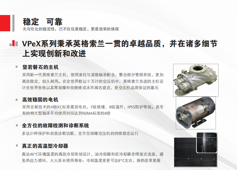 螺桿式空壓機高溫